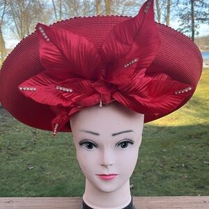 Expressions by G & J Ford large brimmed derby hat